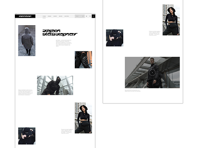 Igan Designer — website concept composition