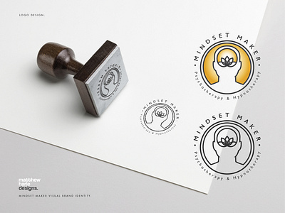 Mindset Maker Psychotherapy & Hypnotherapy Logo Design.
