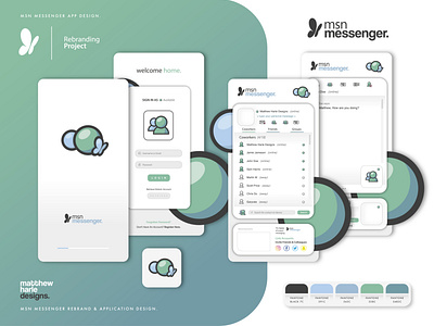 Msn Messenger Rebrand Concept