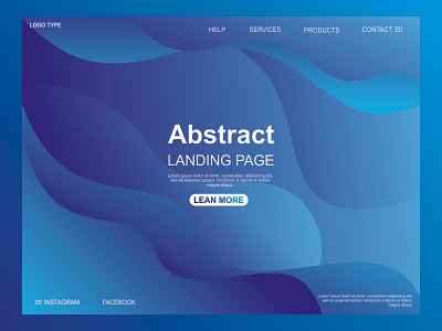 Landing page branding design illustration ui ux vector web