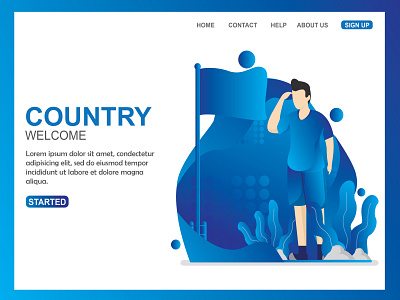 Country animation branding design graphic design identity illustration illustrator mobile ui web