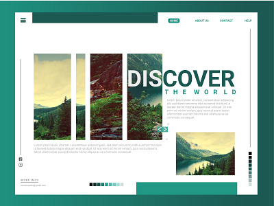 DISCOVER app design graphic design identity illustrator mobile ui web website