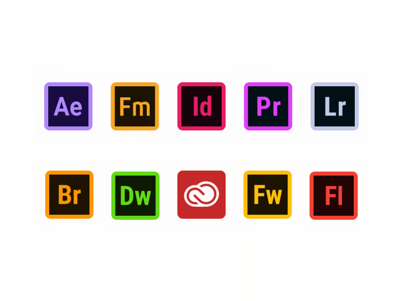 Animated icons by Alex Chizh on Dribbble