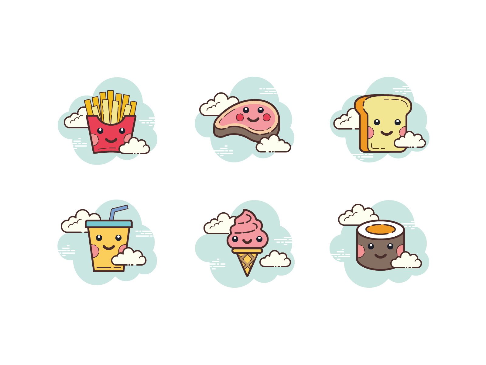 Kawaii Sticker  Cute Food Anime Transparent PNG  1024x1179  Free  Download on NicePNG