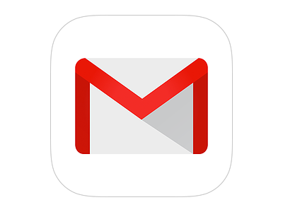 Gmail iOS8 icon flat gmail icon ios