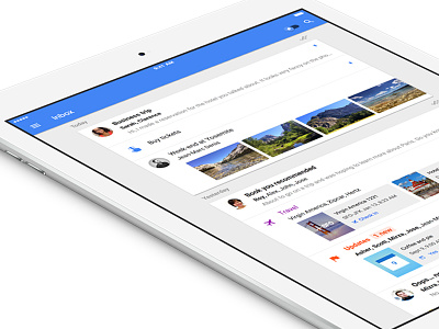 Inbox By Gmail iPad gmail google inbox ios ipad