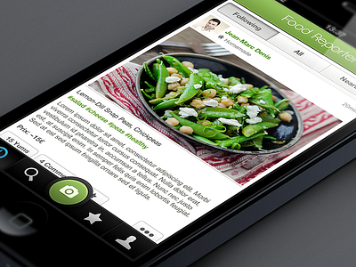 Food Reporter v2 food lovers food reporter photos sharing social network