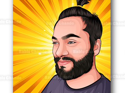 Vector portrait / Cartoon portrait