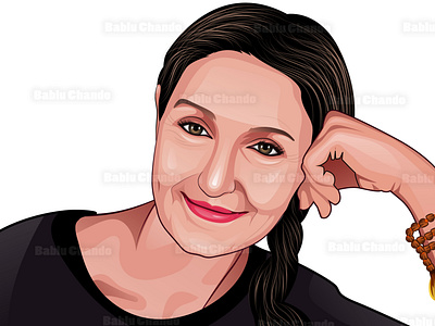 Cartoon portrait / Vector portrait