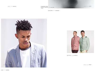 Personal Portfolio 2021 clean fashion figma minimal portfolio ui ux web design