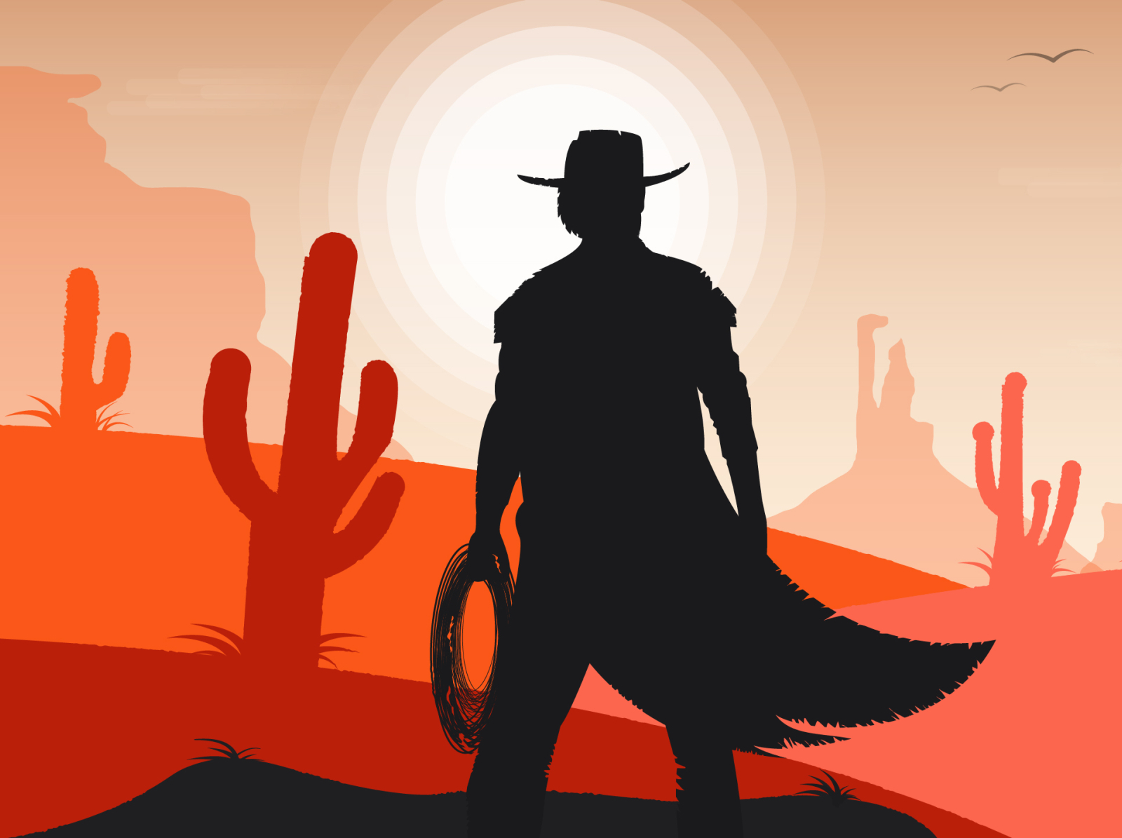 Western Cowboy by Momin Setu on Dribbble