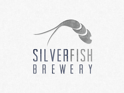 Silverfish Brewery illustrator logo
