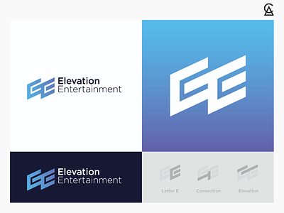 Elevation Entertainment - concept 3 branding graphic design icon identity design illustrator logo logo design