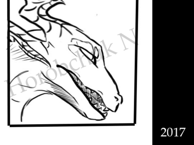 dragon scetch-2017 character design design illustration scketch