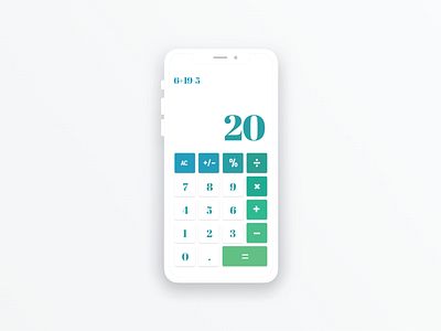 Daily Ui 004-Calculator