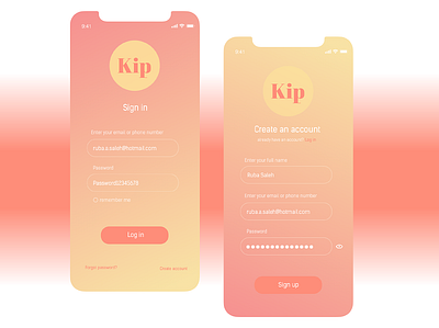 Daily Ui 001- Sign in daily 100 challenge daily ui 001 daily ui challenge dailyui element design log in sign in ui element uidesign uxui