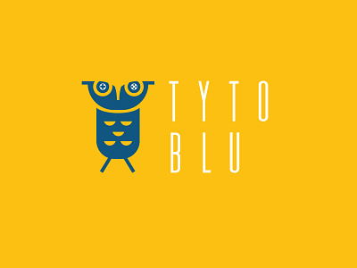 TYTO BLU branding design flat icon identity illustration illustrator logo minimal vector