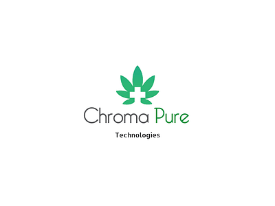 Chroma Pure app branding clean flat icon identity illustration illustrator logo minimal vector