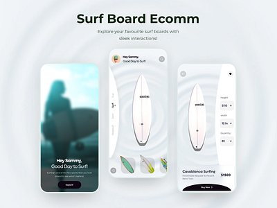 Surfing App Concept!