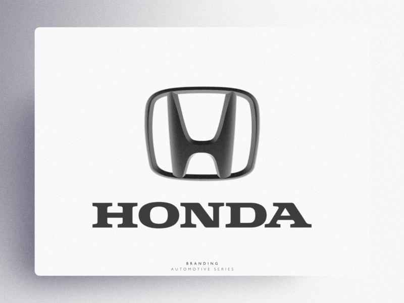 H - H O N D A aftereffects animation automotive design branding cars cinema4d honda