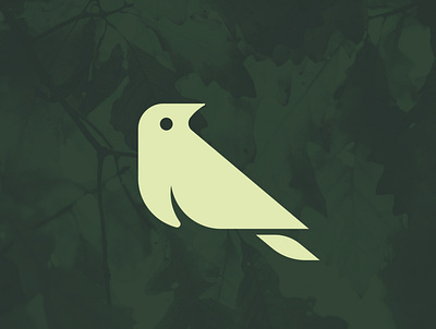 Bird Icon bike bird logo robin