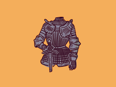 Knight Armor Illustration