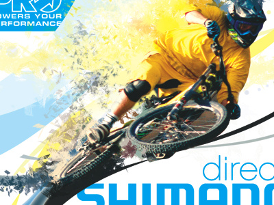 Shimano2010 bike catalogue cover cycling mountain shimano sport