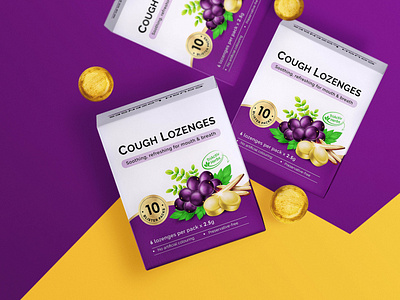 Cough Lozenges Packaging  | 包 装 设 计