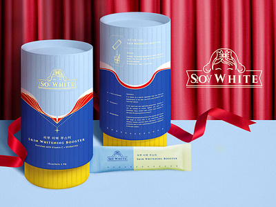 Skin Whitening Dietary Supplement Packaging   |  包 装 设 计