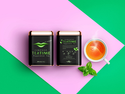 Tea Series Packaging | 包 装 设 计 beverage peppermint tea packaging