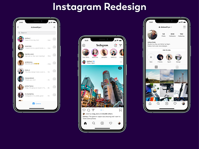 Instagram Redesign