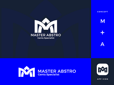 Master Abstro - logodesign appicon brand design design graphic design icon illustrator logo design logo mockup mockup vector