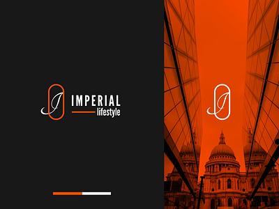 Imperial Lifestyle - logo design brand design graphic icon identity lifestyle logo logodesign logotype mockup ui