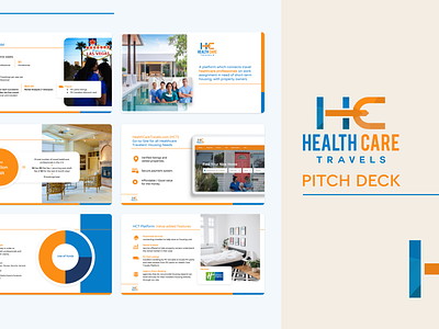 Health Care Travel Pitch Deck by Slidebean