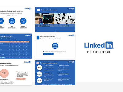 Linkedin Pitch Deck Template