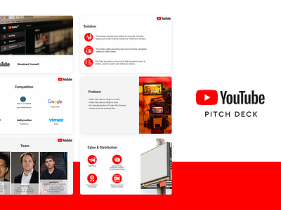 Youtube Pitch Deck Template deck deck template design pitch pitch deck pitch deck design pitch deck template pitchdeck presentation presentation design presentation template slidebean template design youtube