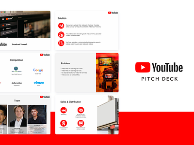 Youtube Pitch Deck Template