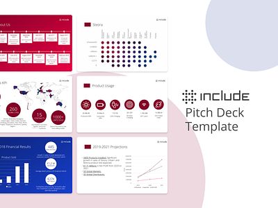 Include Pitch Deck Template design pitch deck design pitch deck template pitchdeck presentation presentation design presentation template slidebean