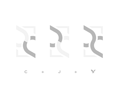 Personal Brand 2020 - Concept branding c design eagle j logo personal brand