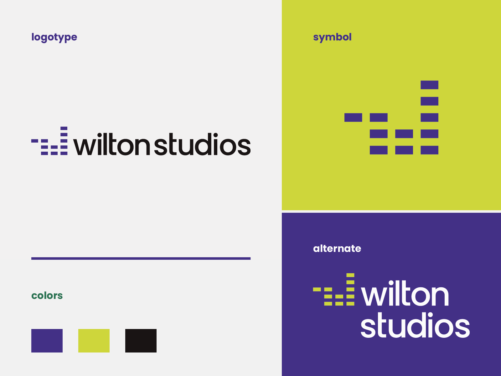 Wilton Studios by Avelino Patacho on Dribbble