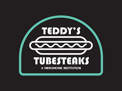 Teddy's Tubesteaks graphicdesign logo branding