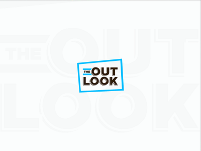 The Outlook TV Show Logo Concept branding design lettering logo logo design tv tv show