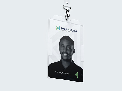 Hoffman Geosolutions Stationery - ID Card branding design identity logo stationery