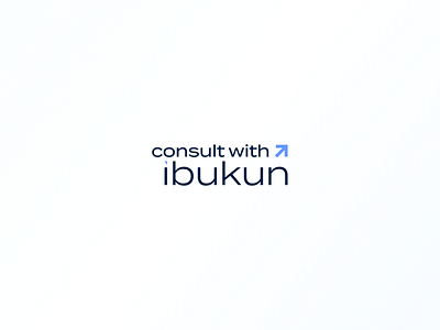 Logo Exploration for Consult With Ibukun branding consultant consulting design formal icon logo vector