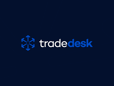 Tradedesk MEA full logomark brand branding design icon logo typography