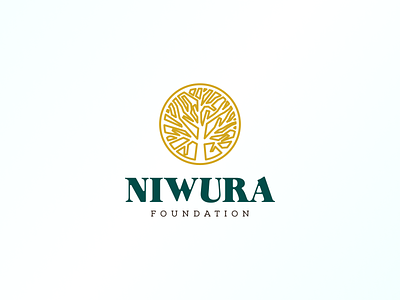 Niwura Foundation Logo brand design foundation icon logo nigeria