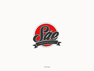 SAE Events & Catering branding catering design events icon logo sae symbol typography