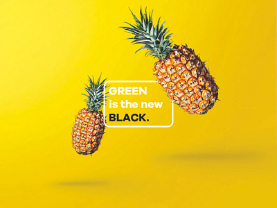 Green is the New Black Exploration agriculture creative design food