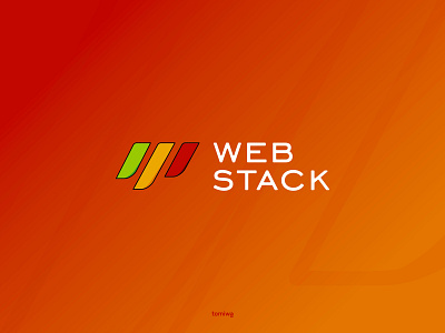 Webstack full logomark brand branding design logo logomark