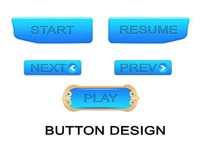 Game Button Design